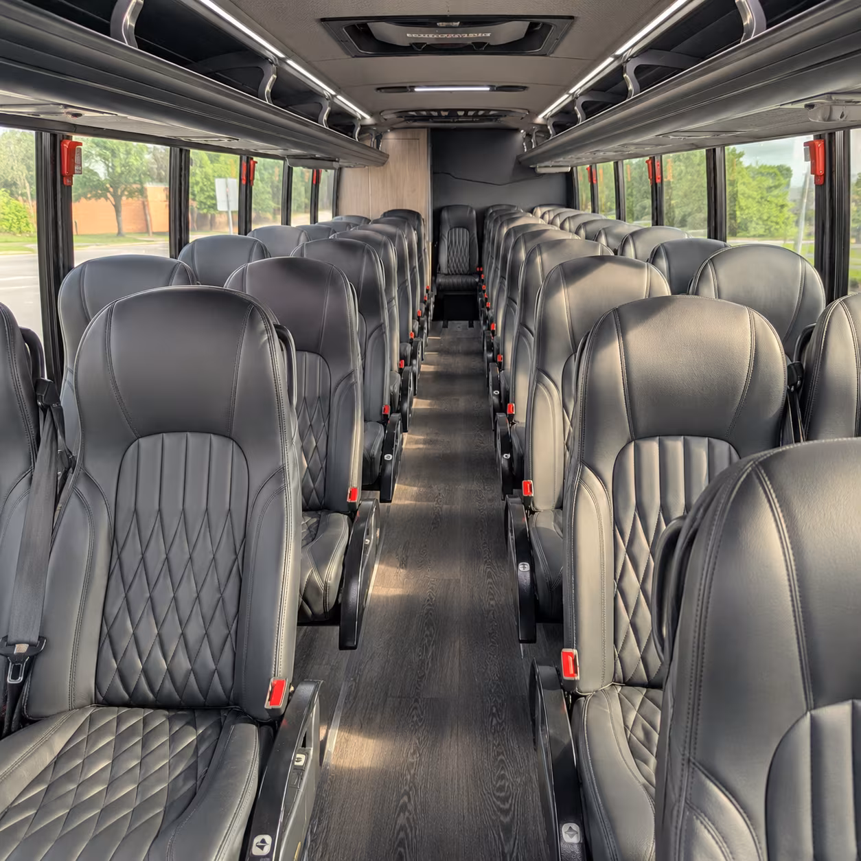 bayonne corporate event transportation onboard seating